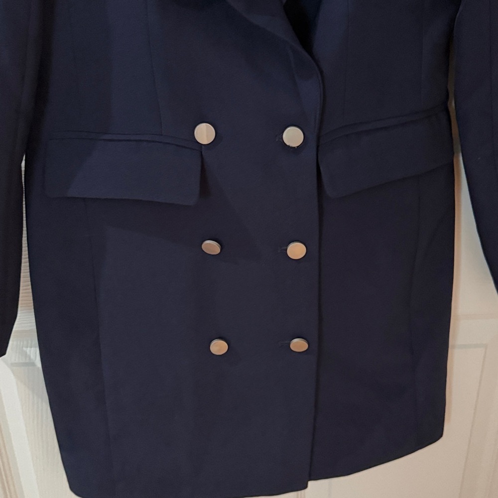Superdown Midnight Double-Breasted Blazer dress s… - image 3
